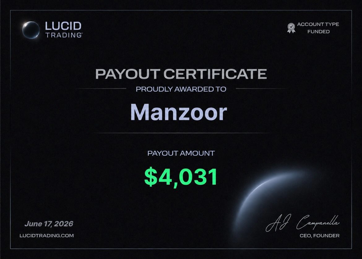 Payout certificate
