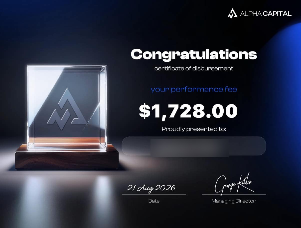 Payout certificate