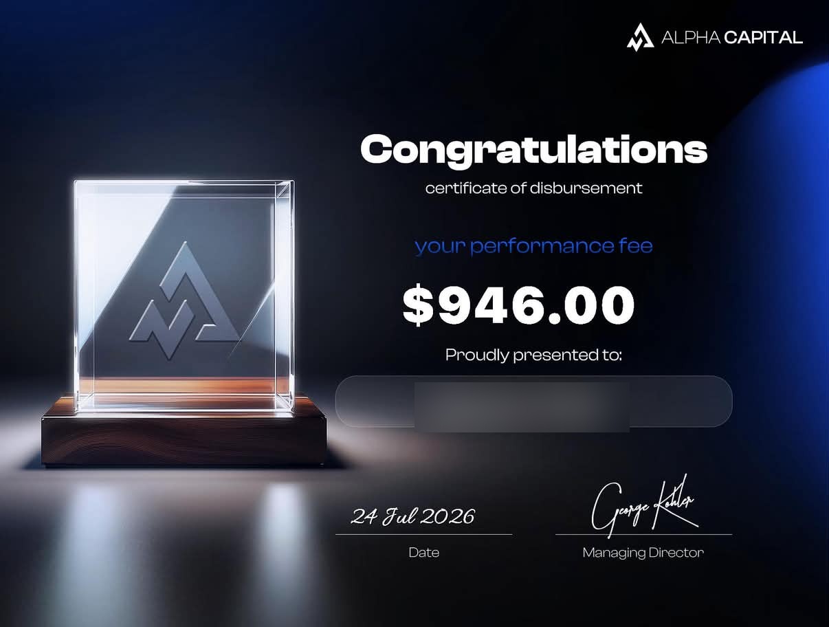 Payout certificate